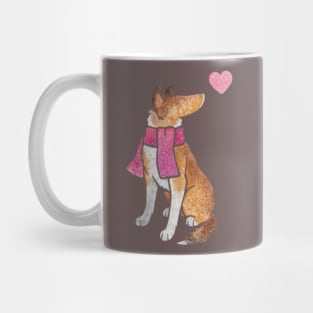 Watercolour Smooth Collie Mug